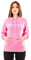 Champion Legacy American Classics Powerblend Terry Logo Felpa con Cappuccio, Rosa Acceso, M Donna
