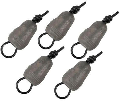 Fox Matrix Super Short Dacron Connector - 5 Gummizug Verbinder, Größe:Large