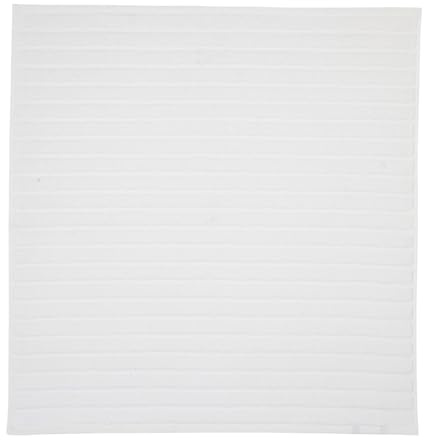Christy Prism Bath Shower Mat | Turkish Cotton | 850GSM | Super Absorbent and Soft | 60cm x 60cm| Whitewash