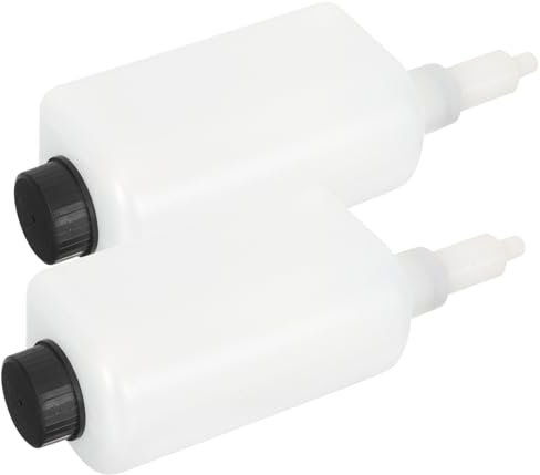 CANIGHT 2sets Soap Dispenser Parts Wall Mount Shampoo Replacement Bottles Easy to Install Kit for Hotels Kitchens and