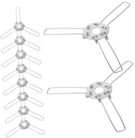JECOMPRIS 10piezas Adaptador De Pantalla De Lámpara Clip De Resorte Para Lámpara Colgante Soporte De Bricolaje