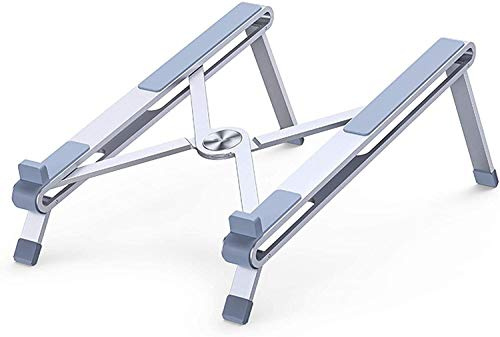 VDCVADKYE Verstellbarer Laptop-Ständer, Laptopständer, Laptophalter, Liege, tragbarer Laptop-Riser, Computer