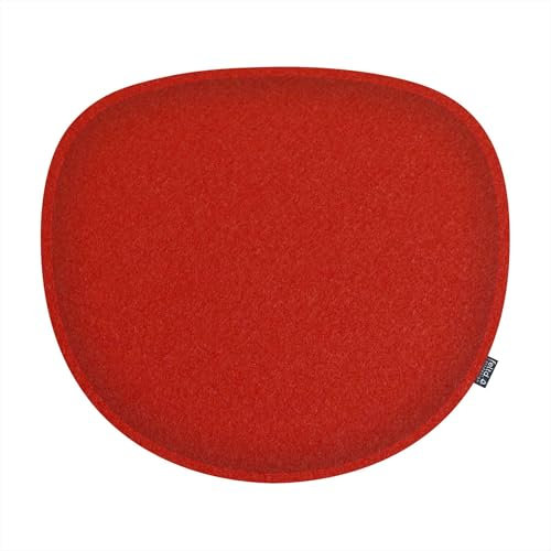 Feltd. Eco Filz Kissen geeignet für Hay - Neu Chair 13-29 Farben - optional inkl. Antirutsch und gepolstert (Berry)
