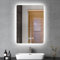 Sararoom Badspiegel LED Spiegel mit Beleuchtung 70x50cm | Wandspiegel Badezimmerspiegel | Kosmetikspiegel Schminkspiegel, Touch-Schalter, 3 Lichtfarben, Dimmbar, Antibeschlag,IP44, Horizontal/vertikal