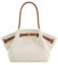 JW PEI Damen Hana Medium Faux Suede Tote Bag, Braune Leinwand, Medium