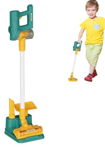 Juego de juguetes para aspiradora, juguete de simulación para niños, juguete de limpieza de casa de aprendizaje temprano para niños, guardería interactiva, aula y juego en casa para niños y niñas