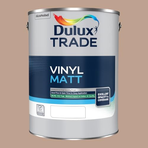 DULUX TRADE VINYL MATT COOKIE DOUGH 5L