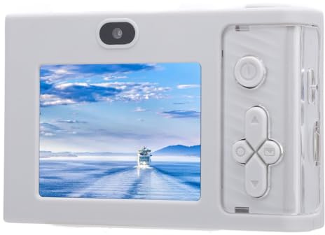 Appareil Photo Numérique Rétro, 48MP HD 1080P, Zoom 8X, écran IPS, Anti-secousse, Selfie pour Voyage avec Charge USB C, Fonction Webcam (Yctzek6m3tsehgo-12)