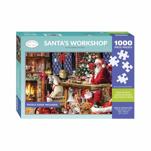 Santa's Workshop – Puzzle mit 1000 Teilen