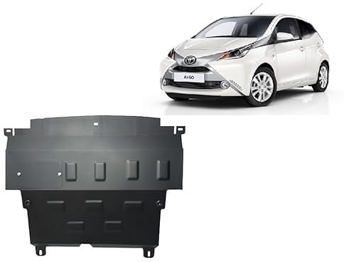 Scut Protection Metall-Motorschutz kompatibel mit Toyota Aygo AB40