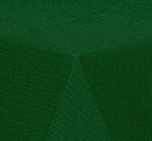 Brandsseller Gartentischdecke 130x220 cm Tischdecke mit Paspel Outdoor Tischtuch rechteckig Weichschaum für Garten, Terrasse, Balkon wetterfest rutschfest - Grün