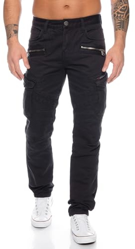 Cipo & Baxx Herren Cargo Jeans Hose