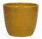 innaGLAS Pot de Fleurs, céramique, Jaune Ocre, 17cm, Ø19,5cm - Pot Fleurs/Pot céramique