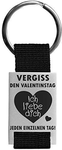 Lieblingsmensch Schlüsselanhänger Modell: Vergiss den Valentinstag