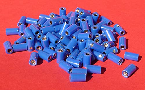 50-STÜCK Modellbahn Kupplung MUFFEN in BLAU auch für Märklin