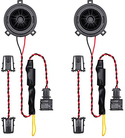 Option HS25AIR-VW kompatibel mit VW Fahrzeugen - 25mm Plug & Play Hochtöner (1 Paar)