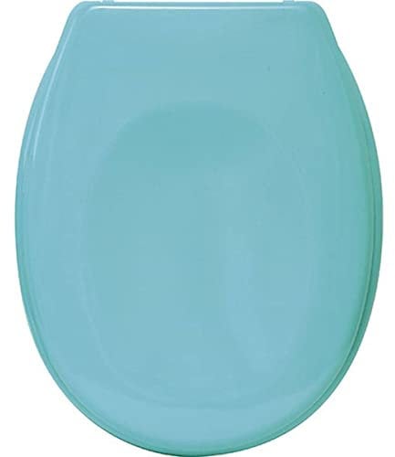 Abattant WC en Thermodur Vert d'eau avec frein de chute - TENDANCE