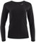 Winshape Damen Light and Soft Long Sleeve Top Aet118ls Yoga-Shirt, Schwarz, M EU