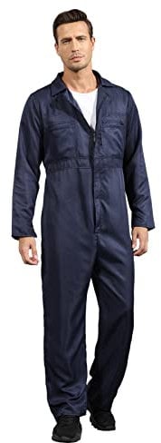 Xambop Michael Myers KostüM Herren,Halloween Michael Myers Overall,Herren Killer Mike Meyers Cosplay KostüM (XL)