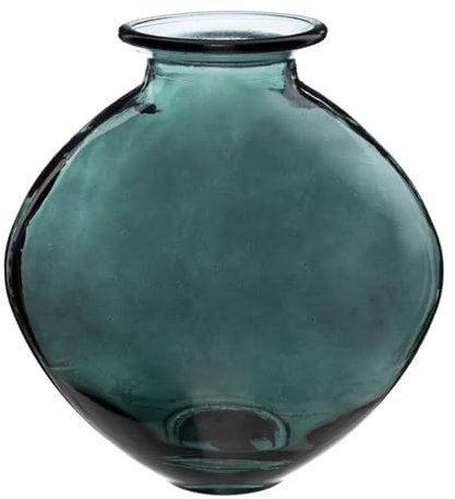 Atmosphera - Vase Candy - Verre recyclé - Vert - H26 cm