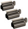 Toothpaste Squeezer 3 Pack - Metal Tube Squeezer Stainless Steel Tube Wringer UDQYQ Toothpaste seat Holder Stand (Black)