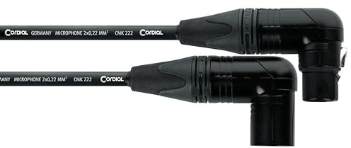 Cordial XLR female 90 / XLR male 90 Neutrik 5m CPM 5 FRMR