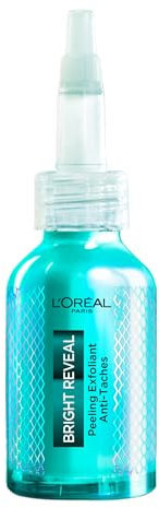 L'Oréal Paris - Peeling Exfoliant Anti-Taches - 25% [AHA + BHA + PHA] & Niacinamide - Lisse & Uniformise le Teint - Pour Tous Types de Peau - Bright Reveal - 25 ml