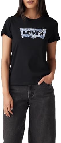 Levi's The Perfect Tee Ophelia Floral Bw Fill C