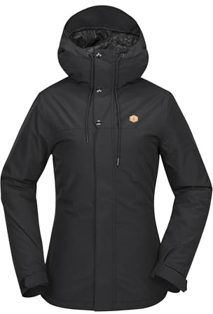 Volcom Damen Bolt Insulated Snowboard Ski Winter Hooded Jacket Schneejacke