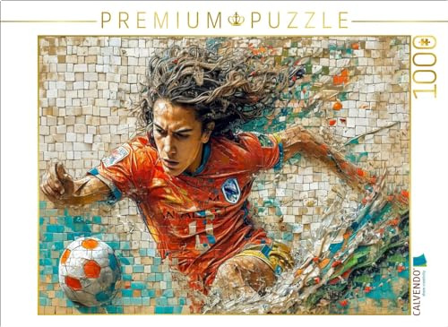 CALVENDO Puzzle Fußball-Leidenschaft | 1000 Teile Lege-Größe 64 x 48 cm Foto-Puzzle für glückliche Stunden