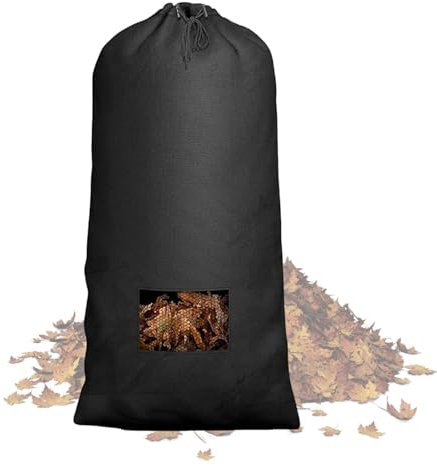 yupeuooe Bolsa para recogedor de césped para Tractor de césped,Bolsa de Hojas para Tractor de césped,Bolsa recogedor de Hierba Impermeable para Hojas | Recolector de Hojas, Bolsa de recolección de