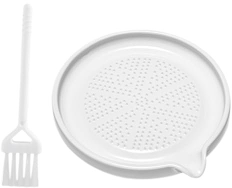 BESPORTBLE Ceramic Garlic Grinder Manual Food Grinding Bowl Complementary Food Grinding Tool for Garlic Press Crusher Bowl