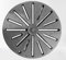 GRIGLIA GHISA CIRCOLARE diam. 25 cm STUFA A LEGNA LINCAR MONELLA 174/175 cod 401.171