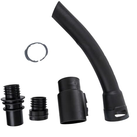 4 Stück/Set Schlauch- und Schlauchverbinder-Ersatz-Set für Kärcher WD Serie Staubsauger, passend für WD1, WD2, WD3, WD4, WD5, WD6 Modelle