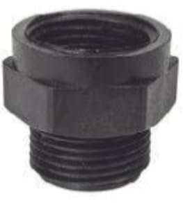 Raccord diélectrique en plastique pour isolation du chauffe-eau 1/2 x 1/2 MF