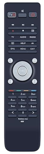 MOVHEIYL Ersatz Fernbedienung für VU+TV-Box, VU+Solo, VU+SOLO2, VU+Duo, VU+DUO2, VU+ULTIMO, VU+UNO, VU+Zero, VU+Solo 4k, VU+Solo UNO 4K, VU+Solo ULTIMO4K