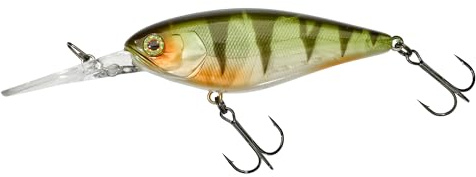 Illex Flat DD Squirrel 79 SP Wobbler 18,3g Longbill Minnow Flat Side Crankbait Suspending 7,9cm Barsch Hecht Zander Wolfsbarsch Kunstköder Süß- und Salzwasser