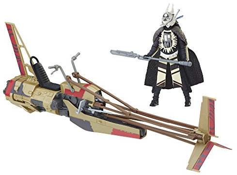 Star Wars Force Link 2.0 10cm Figure - Enfys Nest Swoop Bike | Star Wars Universe Force Link 3.75 Inch Scale Vehicle Figure - Enfys Nest's Swoop Bike