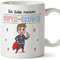 MUGFFINS Bruder Tasse/Becher/Mug - Ich Liebe Meinen Super-Bruder - Schöne und lustige Kafeetasse als Geschenk für Geschwister. Keramik 350 ml