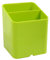 Exacompta 67725D 10er Pack Premium Stiftehalter Pen-Cube mit 2 Fächern für mehr Ordnung auf dem Schreibtisch Stifteköcher Stiftebox Aufbewahrungsbox Organizer anisgrün