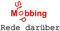 generisch Mobbing Schriftzug Aufkleber, Wandtattoo, Auto Aufkleber 277 (rot und schwarz Glanz, 40 x 22 cm)