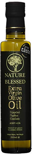 Nature Blessed Griechisches Natives Olivenöl Extra 250 ml Glasflasche