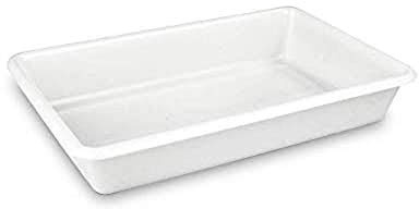 Congost Contenitore Alimentare Rettangolare, HDPE, Bianco, 5 l