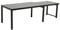 Gardissimo Luxus Aluminium Ausziehtisch Faro anthrazit, 160/260 x 90 cm, Keramik