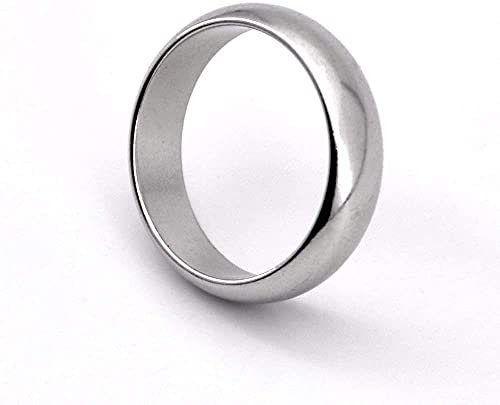 VIHEEVA Magische Requisiten: Magischer starker Magnetring für professionelle Zauberer-Requisiten, Bühnenzaubertricks, Zauberringe, Zubehör (rund, Silber, 21 mm)