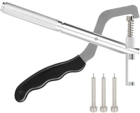 Watchband Removal Pliers, Handheld Watch Band Spring Assisted Pliers,Wristwatch Bracelet Band Link Pin Removing Plier with 3 Pins, Watch Pin Plier Watch Strap Remover
