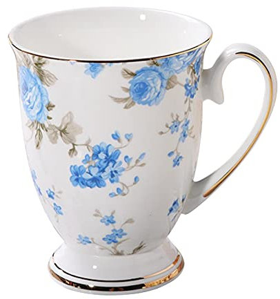 CHAODI Bone China Red Tea Cup Innovative Afternoon Tea Cup European Bone China Coffee Cup Ceramic Cup Mug