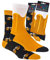 krautwear Herren Damen 2 Paar Lustige Bunte Gemusterte Fun Sneaker Socken Witzige Strümpfe Baumwolle (36-41, Bier)