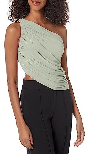 Norma Kamali Diana Damen Bade-BH, Getrockneter Salbei, XS