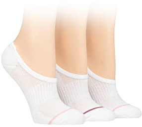 SockShop Wildfeet Ladies Cotton Sports Shoe Liner Socks Pack of 3